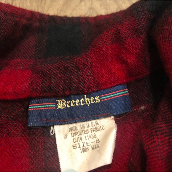 Super Long Vintage Plaid Shirt - Picture 5 of 6